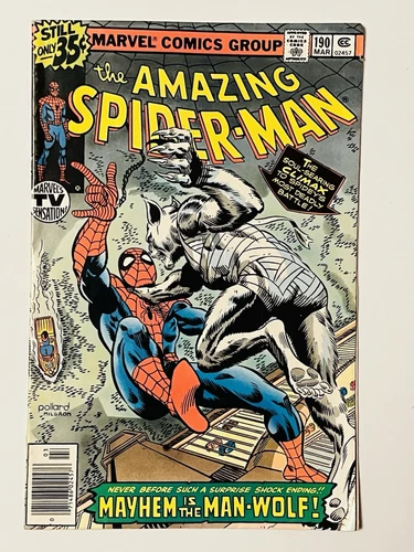 AMAZING SPIDER-MAN #190  VF  8.0  (Marvel, March 1979) - John Byrne artwork