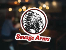 Savage Arms Backpack  Vinyl Decal Sticker | For Cars Trucks Vans Walls Laptops