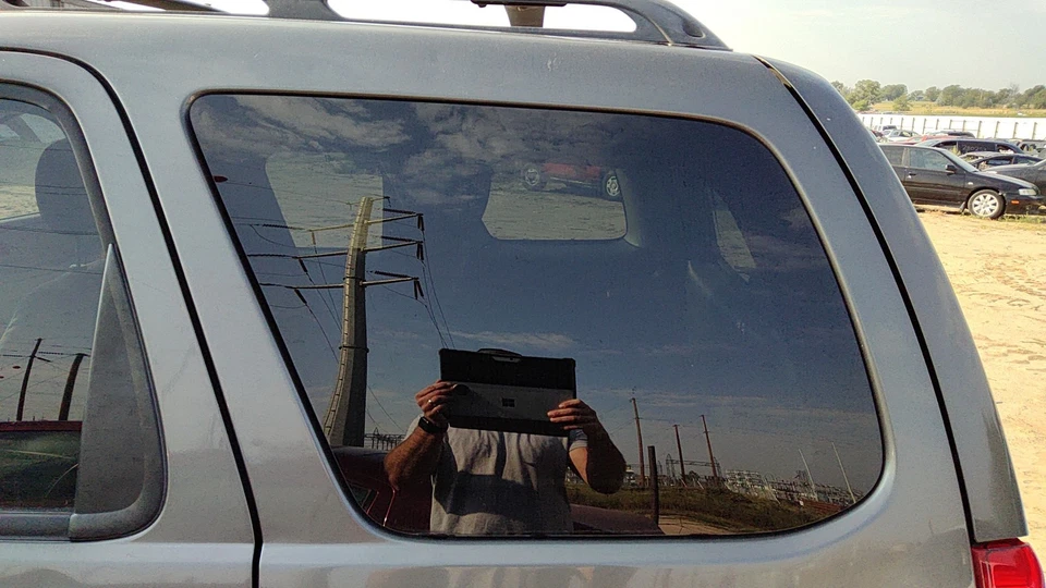 Mazda Tribute Driver 2001-2006 cuarto trasero izquierdo cristal ventana lateral OEM Foto 3 de 4