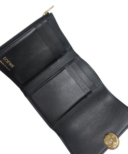 Portafoglio verticale LOEWE Pebble piccolo autentico donna 8923 - Foto 3 di 7