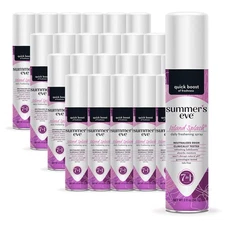 Summers Eve Island Splash Daily Refreshing Feminine Spray, 2 oz, 24 Pack