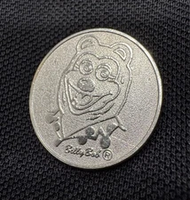 1990s Billy Bobs Pizzatron Token. Israeli Token. Rare, Excellent Condition! 