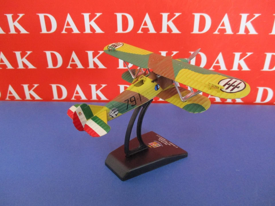 Die cast 1/72 Modellino Aereo Aircraft Fiat CR.32 79 Squadriglia 6 Gruppo 1 Stor - Immagine 3 di 4