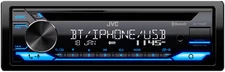 JVC - Bluetooth CD Receiver with Alexa Built-In and USB Rapid Charge, Detacha...
