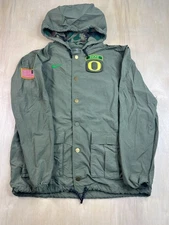 Size L - Nike Oregon Ducks Football Veterans Day Jacket 2025 Team Issue