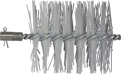 Heizkesselbürste mit IG M10 + Splint passend f. Buderus Stahlkessel Nylon Kessel