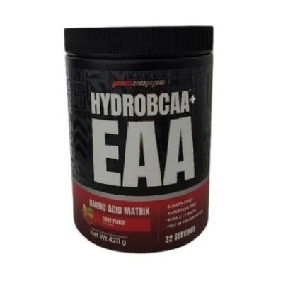 ProSupps Hydro BCAA + EAA Fruit Punch 414g / 32 serv 03/27 + Proben