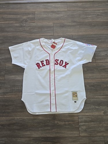 NEW RARE! AUTHENTIC VINTAGE BOSTON RED SOX BOGGS JERSEY 56 3XL MITCHELL NESS - Picture 2 of 12