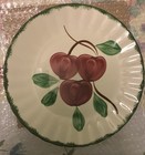 1940s Vintage Lot Of  7 Blue Ridge 9 1/2” Dinner Plates Crab Apple — photo 8
