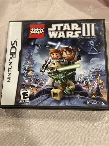 Lego Star Wars III: The Clone Wars - Nintendo DS CIB In Original Case Tested