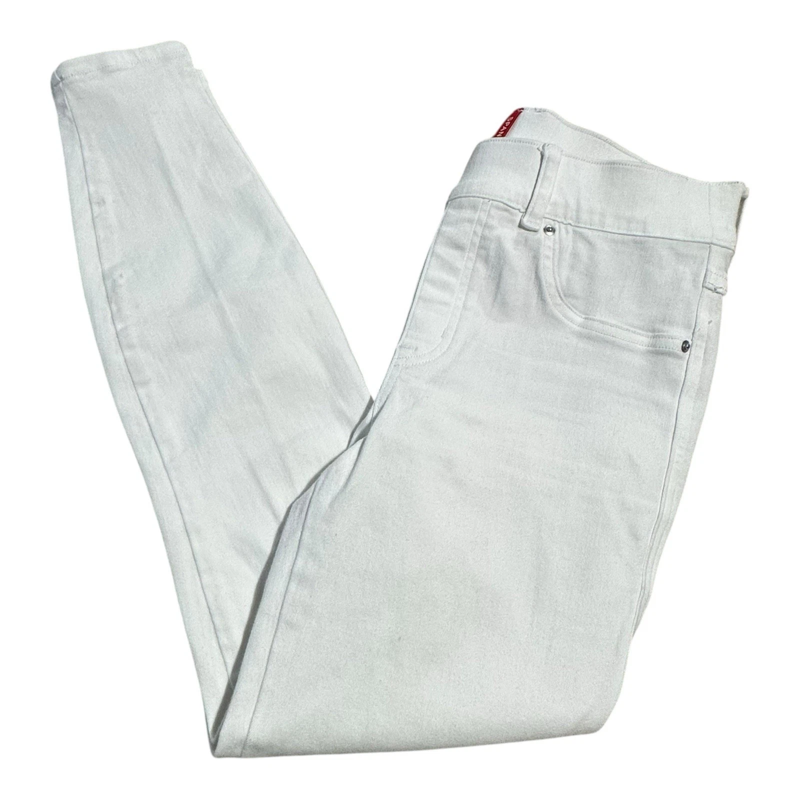 Spanx Ankle Skinny Jeans Leggings Women's SP High Rise Stretch Denim Shaping
