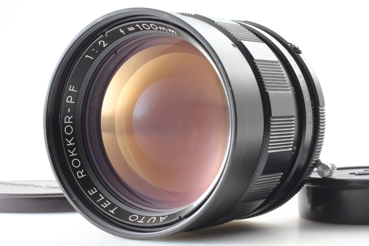 Minolta f/2 Camera Lenses 100mm Focal for sale | eBay