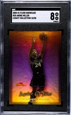 2000 Fleer Showcase Andre Miller #38 Legacy Collection SGC 8 #18/50