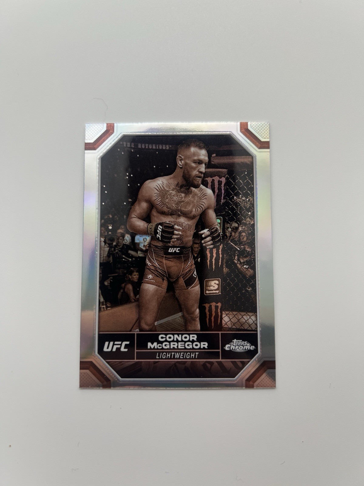 2024 Topps Chrome UFC - Conor McGregor #49 Sepia Refractor