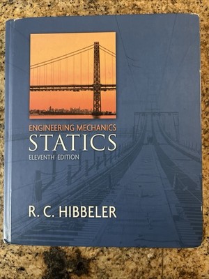 Engineering Mechanics: Statics Hardcover Russell C. Hibbeler