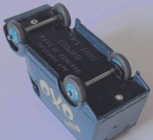 1st Time Listed. Dinky Toys No.31d/453 Trojan 15cwt Van 1950s Vintage,OXO Livery - Picture 10 of 11
