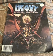 Heavy Metal Magazine 1981 Newsstand 1st Taarna Cover