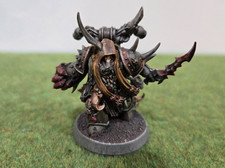 WARHAMMER 40K DEATH GUARD PLAGUE MARINE CHAMPION, VERY NICE PAINT