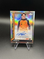 Oscar Piastri 2025 Topps Chrome F1 Formula 1 F1 Refractor Auto #CAC-PIA
