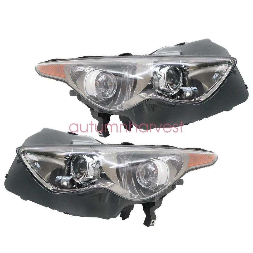 2x faros para Infiniti FX35 FX50 QX70 2009-2013 14-17 sin paquete deportivo no AFS Foto 3 de 4