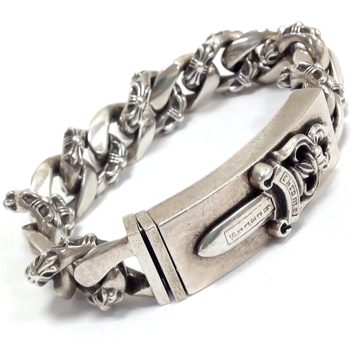 $*¥様 Chromehearts Silvabangle Chrome Hearts Sterling Silver Fine Bangles Charms for sale | eBay