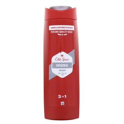 4 x Old Spice Original 3in1 Duschgel für Haar Gesicht&Körper je 400ml