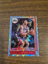 Keon Johnson 2021-22 NBA Hoops Silver Explosion RC SP Rookie #205 Los Angeles