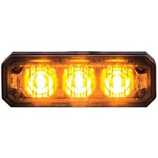 Buyers Products 8891403 Mini LED Strobe Light, Truck Light Bar, Safety Black