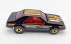 ORIGINAL Vintage 1979 Hot Wheels Hot Ones Turbo Mustang Cobra BLACK SVO. NM