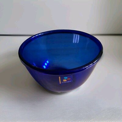 Luminarc Schüssel Suppen Schüssel Ca22cmx12 Cm Blau Neuwertig