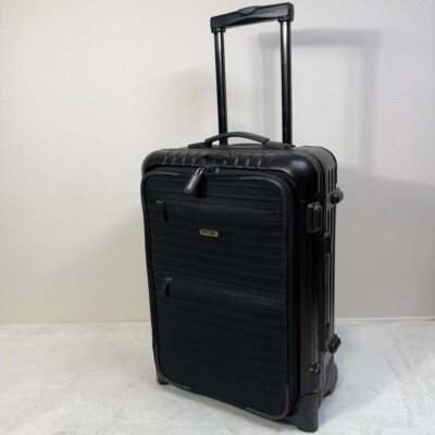 RIMOWA ボレロ 35L 2輪 Rimowa Bolero 35L. Black 2-wheels Carry Case Suitcase | eBay