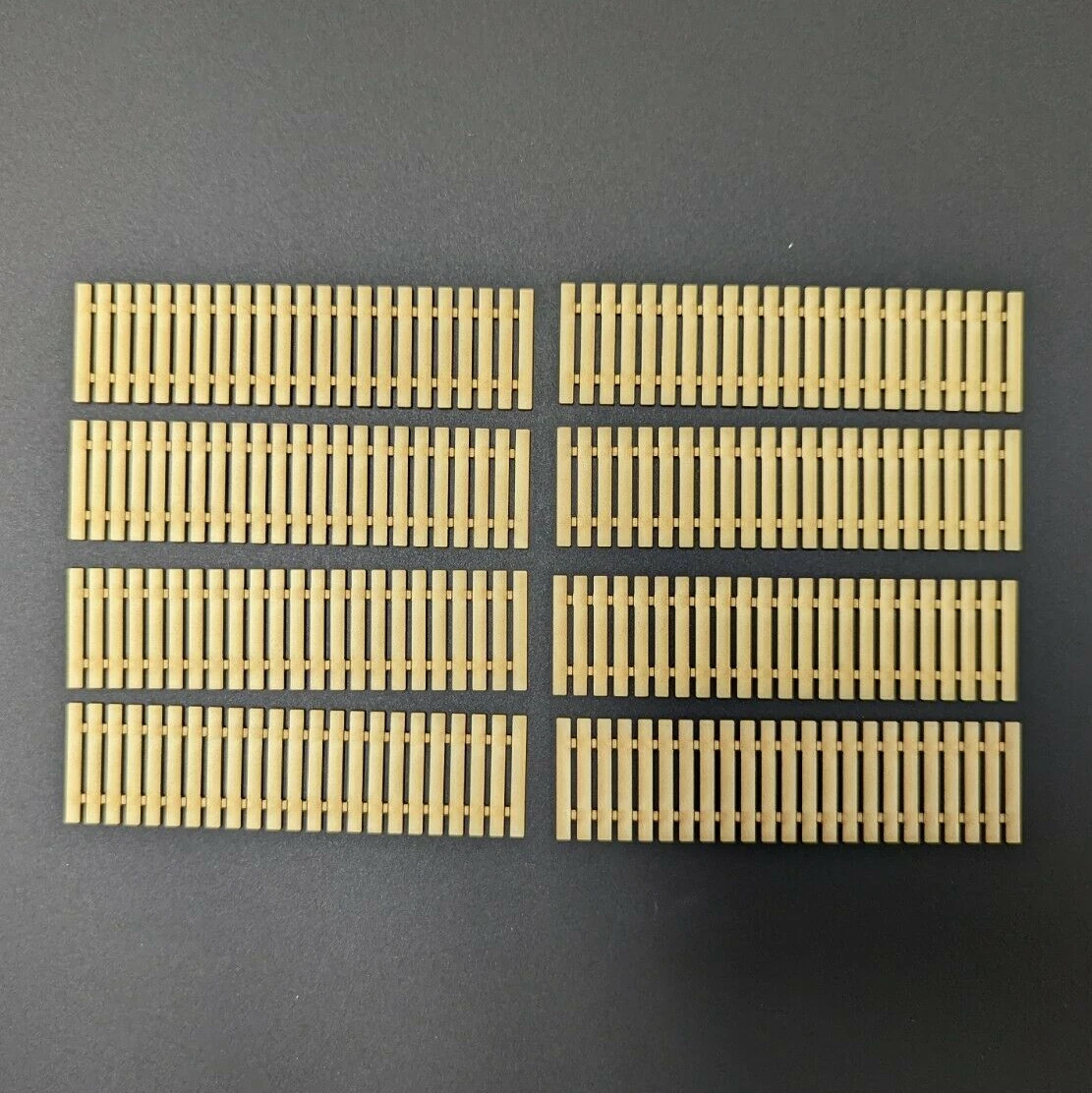 O scale cheap fence