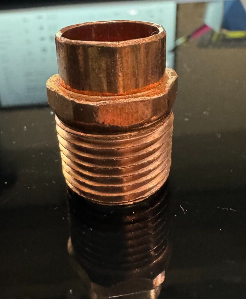 3/4" x 1" Inch Male Adapter Copper Fitting - 1, 3, 5, or 10 Pieces