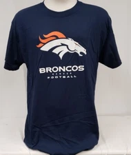 Brand New Men's Team Apparel NFL Denver Broncos Short Sleeve Shirt