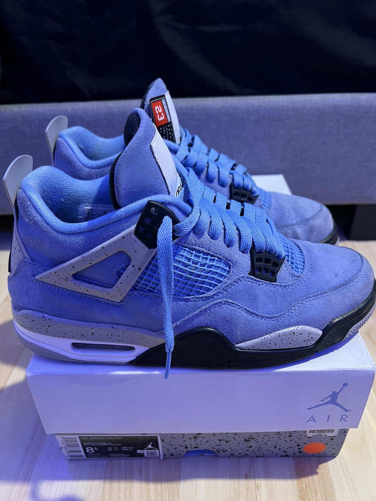 Jordan 4 Retro University Blue 2021 for 