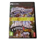 Roller Coaster Tycoon 3/Tycoon 3 Wild Gold Edition PC CD ROM Game G 2004 Atari