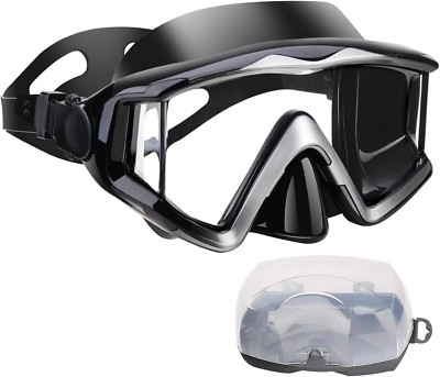 Mascara de Buceo Gafas de Snorkel de Natacion Antivaho Para Nadar Con Escafandra