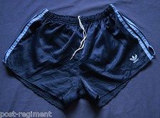 Short Adidas brillant Sprinter D4 D5 D6 D7 nylon brillant soyeux vintage gay ...