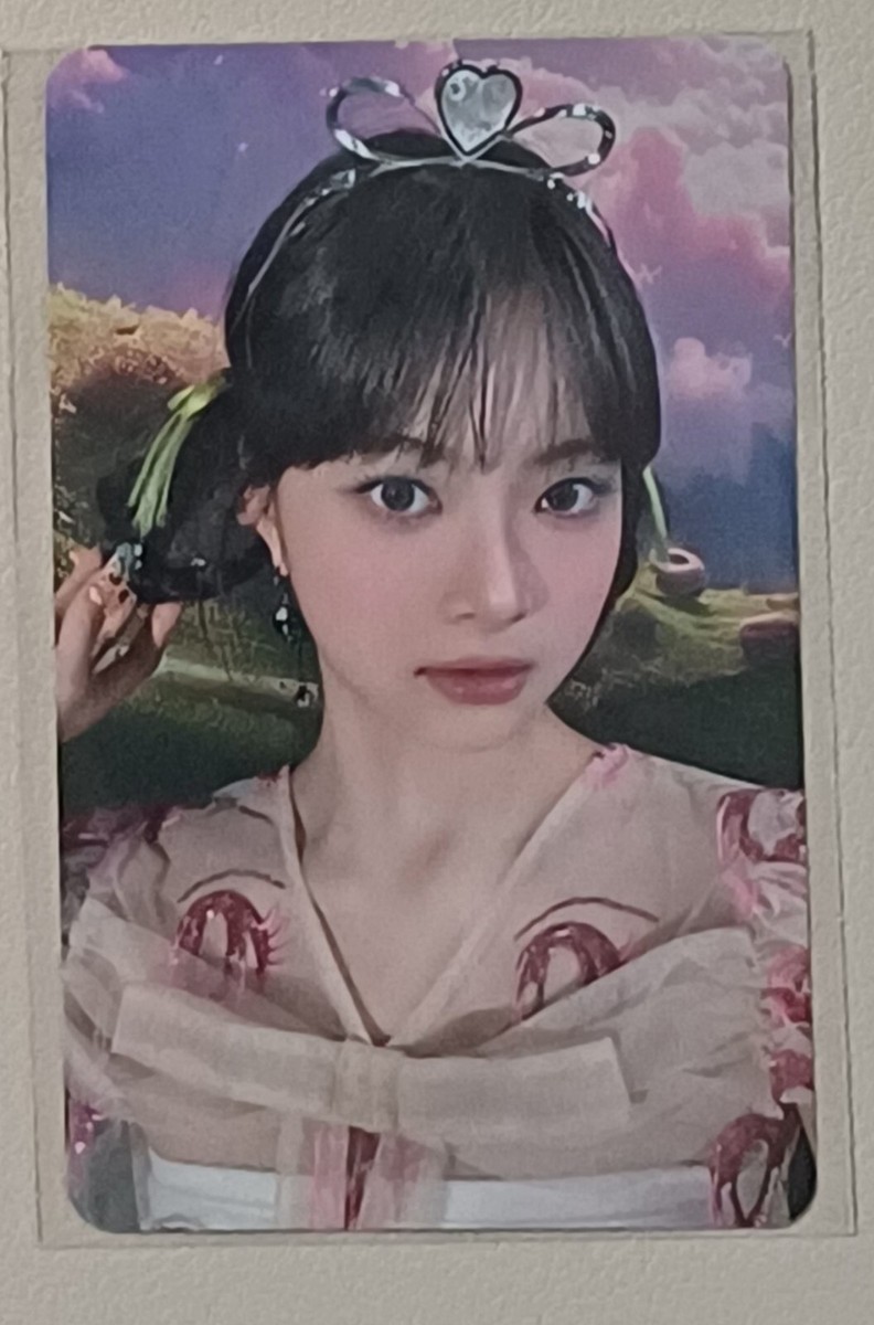 LE SSERAFIM CRAZY 1st LUCKY DRAW PHOTOCARD PC weverse musickorea