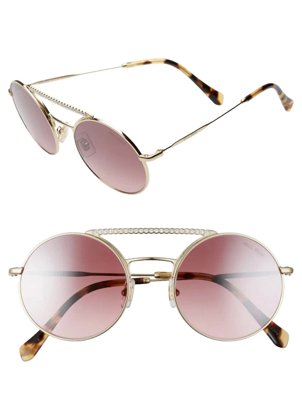 Mujer Gafas de Sol de Aviador Miu Miu