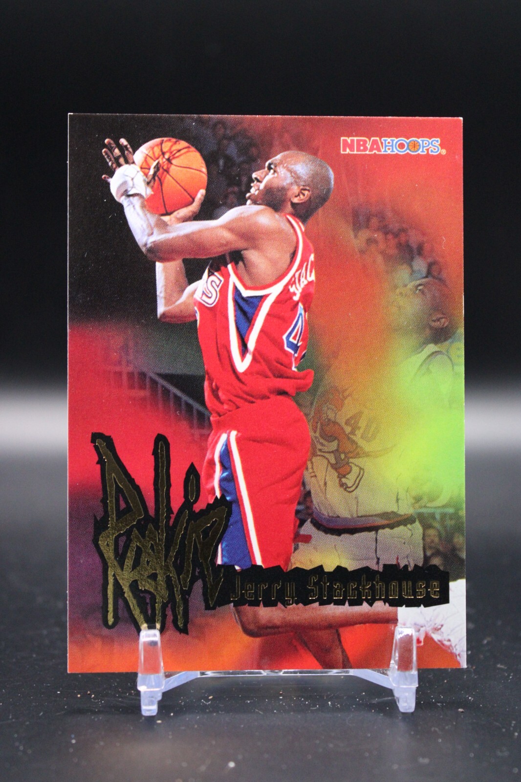 Jerry Stackhouse, Philadelphia 76ers, 1996 NBA Hoops, Rookie, #275