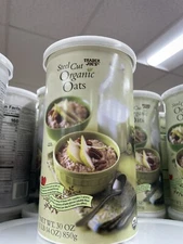 2 Packs Trader Joe's Organic Steel Cut Oats 30 oz Each Pack