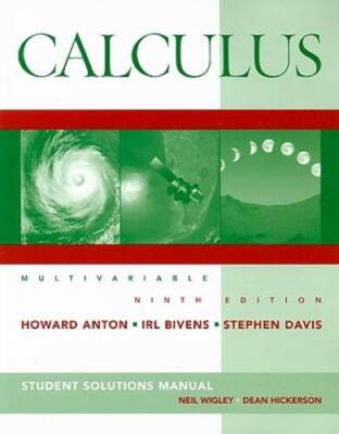 Calculus Multivariable, Student Solutions Manual - Paperback - ACCEPTABLE