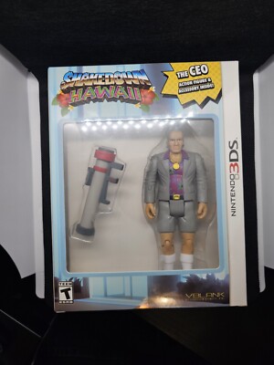 Shakedown Hawaii - Collector's Edition - Nintendo 3DS DS - *SEALED* 