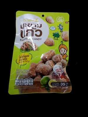 Thai Snack Tamarind Ball Honey Lime Flavor diet Food Natural Fruit Sour Sweetx3