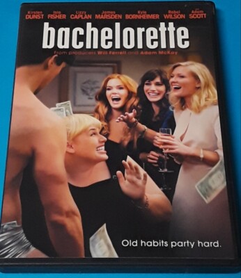 Bachelorette DVD Movie 2013 Comedy Kirsten Dunst Will Ferrell Funny Bridesmaids