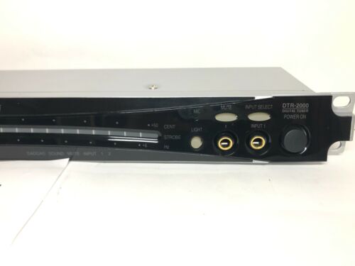 KORG DTR-2000 Rack Mount Chromatic Digital Tuner Tested Free Shipping