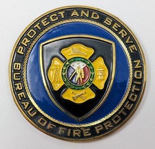 Philippines Bureau Fire Protection BFP Fireman's Medal Service Award Emblem Coin