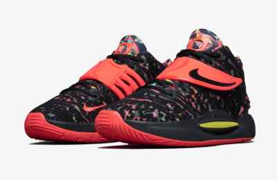 Nike Kd14 Kinder Jungen Basketballschuhe CW3935-002 Sneaker Sport Laufen 36,5