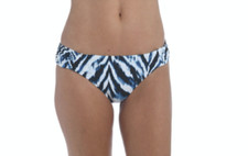 LA BLANCA Printed Reversible Shirred Hipster swim Bottom LB1JK96 Multi NWT 62